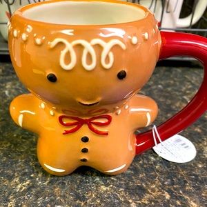 THRESHOLD gingerbread man mug!